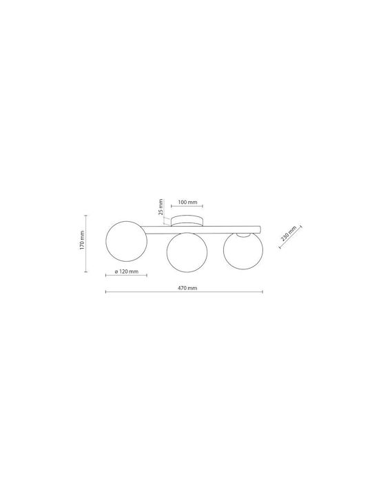 TK Lighting Estera Таванно Осветително Тяло
