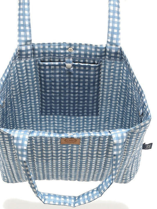 Lamillou Shopper Bag Ortalion Berry Vichy 103.03875