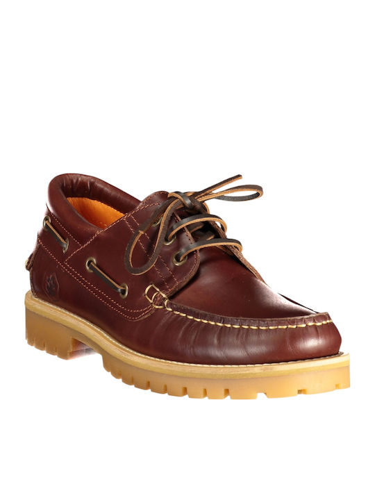 Newton Leather Men's Moccasins in Brown Colour