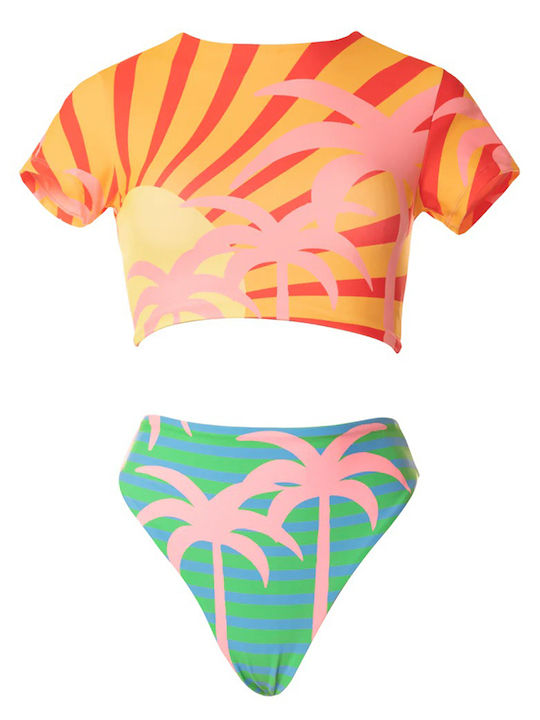 Set Bikini Hohe Taille Jungle Sway Sully