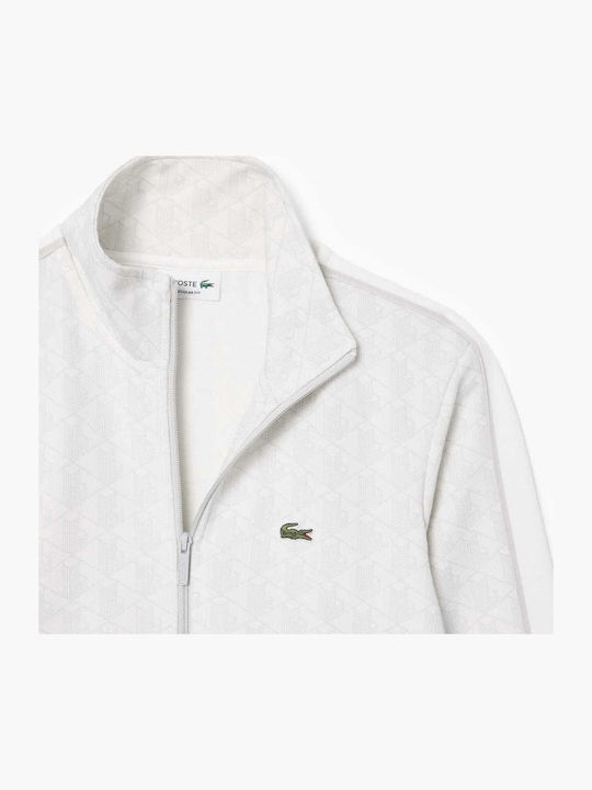 Men's Hooded Cardigan White