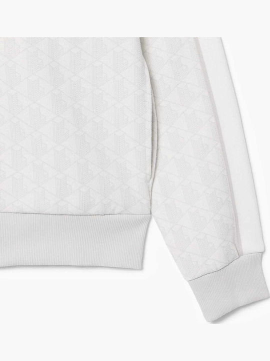 Men's Hooded Cardigan White