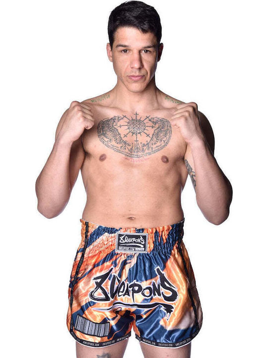 Боксерки Muay Thai 8 Weapons Vivo Magma Оранжеви
