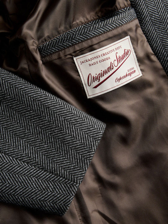 Men's Coat Chocolate Brown
