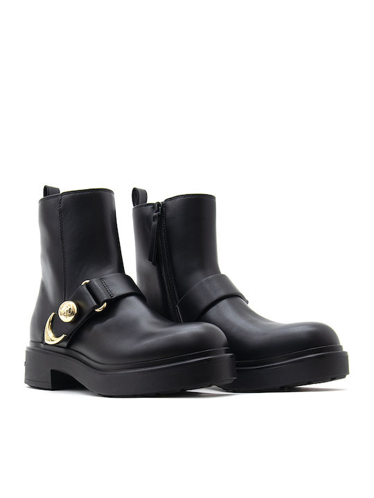 Stiefeletten Damen Schwarz