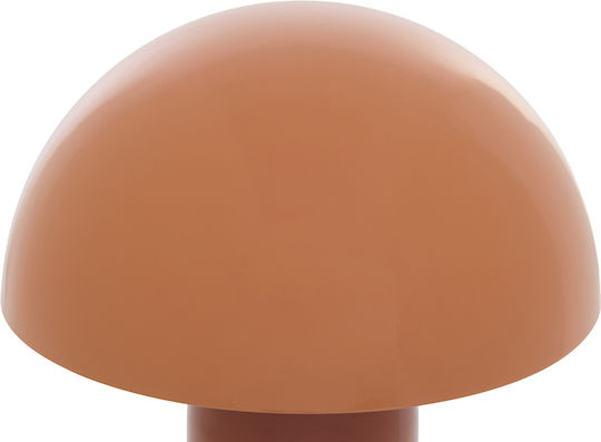 Lito Metal Vintage Table Lamp For E14 Fitting With Orange Shade And Base
