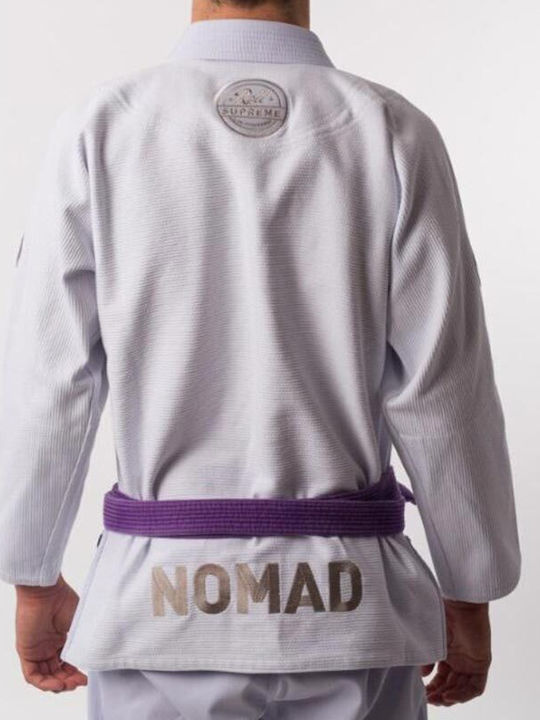 Roll Supreme Nomad Männliche Kampfsportuniforme Brasilianisches Jiu Jitsu Weiße