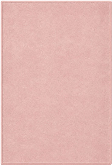 Deluxe Wohnzimmer Teppich Rechteckiges Pelziges Rosa 160x210cm