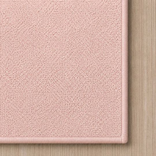 Deluxe Wohnzimmer Teppich Rechteckiges Pelziges Rosa 160x210cm