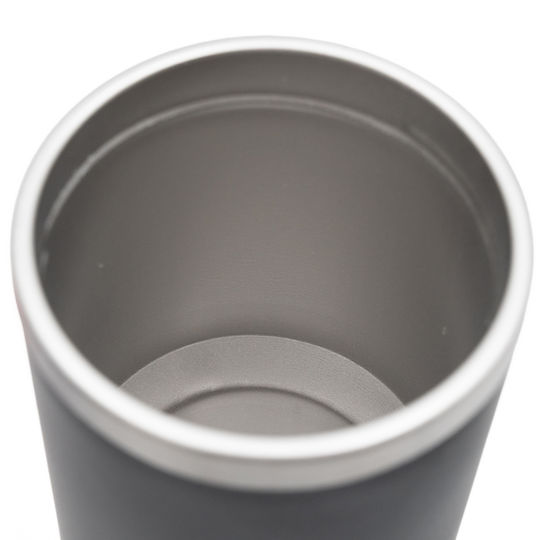 TnS Thermos Stainless Steel Cup 600ml Black with Straw
