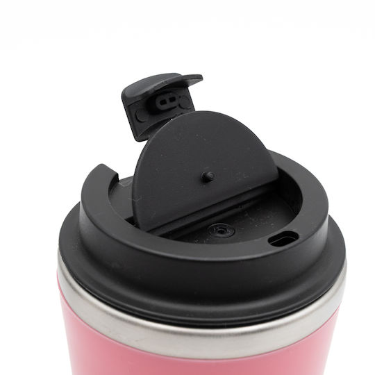 TnS Stainless Steel Thermos Bottle 350ml Pink 03-950-4345ROZ