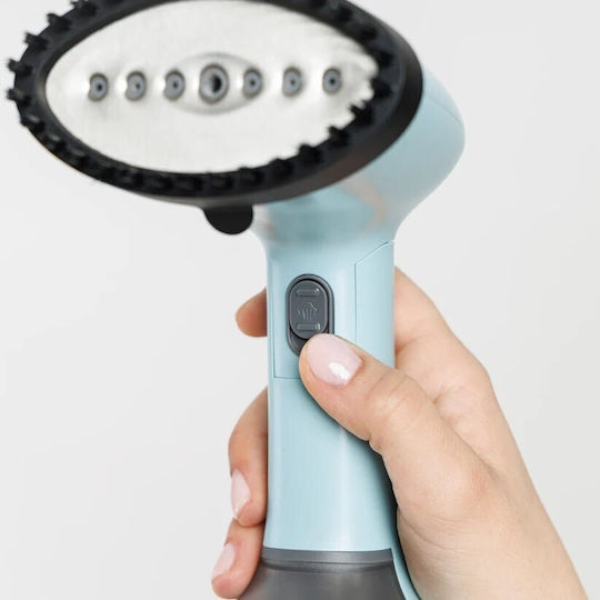 Taurus Taurus Sliding Care Trip Bekleidungsdampfer Hand 1400W mit Wassertankkapazität 185ml Blau