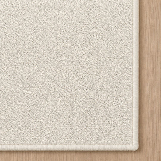 Deluxe Χαλί Ορθογώνιο Γούνινο Ιβουάρ 160x210cm