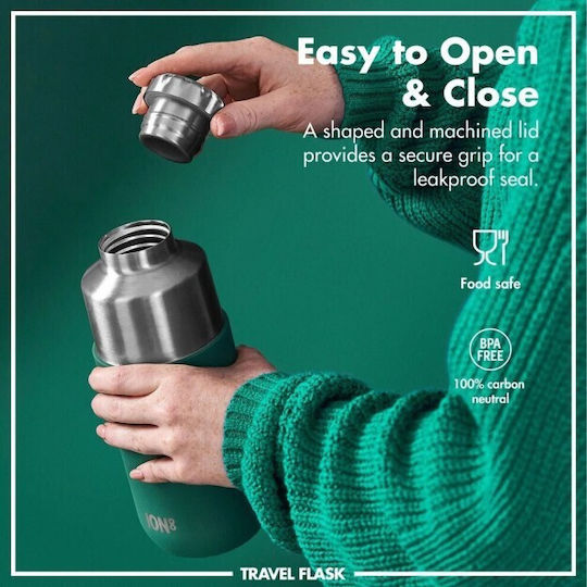 Ion8 Bottle Thermos 700ml Green