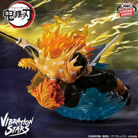 Banpresto Убиец На Демони Vibration Stars Zenitsu Agatsuma Фигура 12см