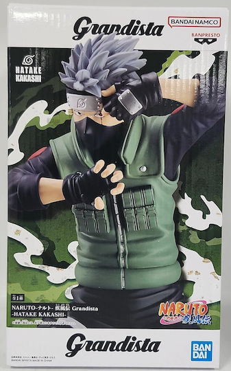 Banpresto Naruto Shippuden Grandista Hatake Kakashi Figur 23cm