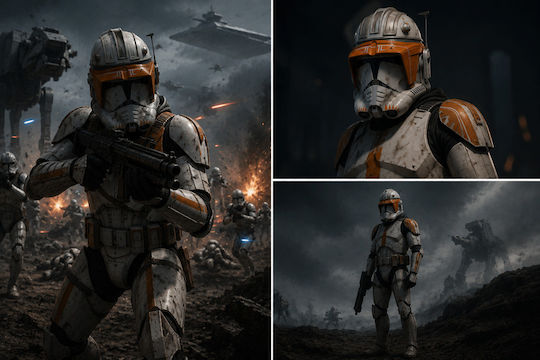 Star Wars Electronic Helmet Commander Cody Black Series