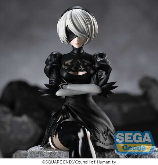 Nier:automata Ver1.1a Pm Perching Фигура Pvc 2b Височина 13cm