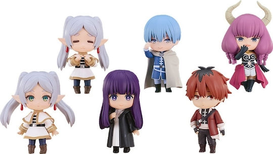 Frieren Beyond Journey´s End Nendoroid Изненада Мини Фигури Височина 7см Герои Срещу Злодеи Дисплей Комплект 6 Бройки
