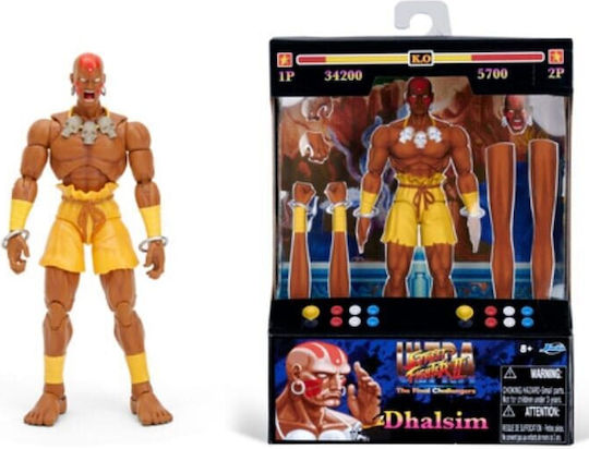 Jada Toys Ultra Street Fighter: Street Fighter Ii - Dhalsim Action Figure height 15cm at Scale 1:12