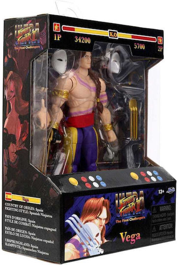 Jada Toys Ultra Street Fighter Action Figure Height 15cm Scale 1:12
