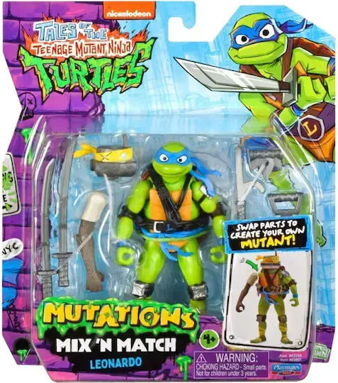 Tales Teenage Mutant Ninja Turtles Mix n Match Figură de Acțiune Leonardo 12 Cm