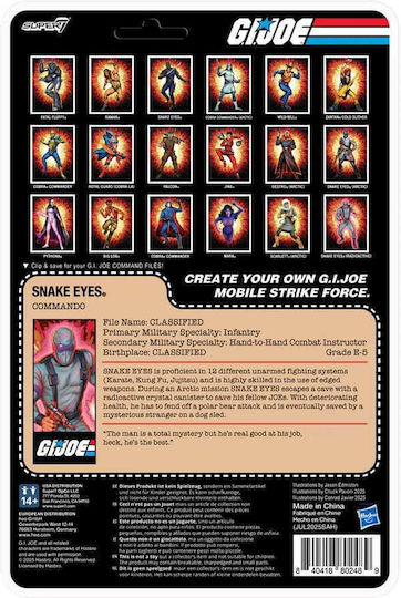 Super7 G.I. Joe: Reaction+ Φιγούρα Δράσης