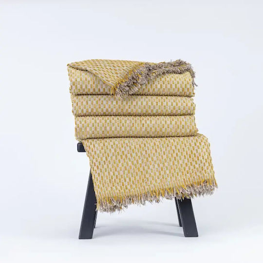 Borea Ριχτάρι Πολυθρόνας Chenille 180x180εκ. Γκρι