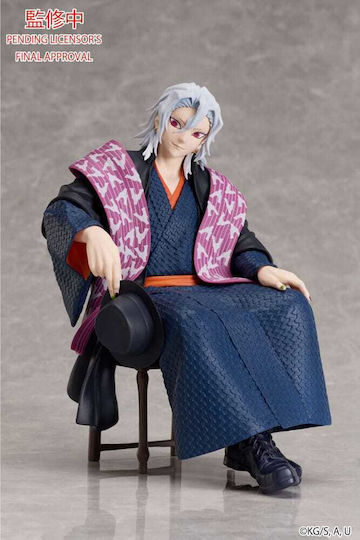 Demon Slayer Kimetsu No Yaiba Tengen Uzui Collectible Figure Statue 17cm