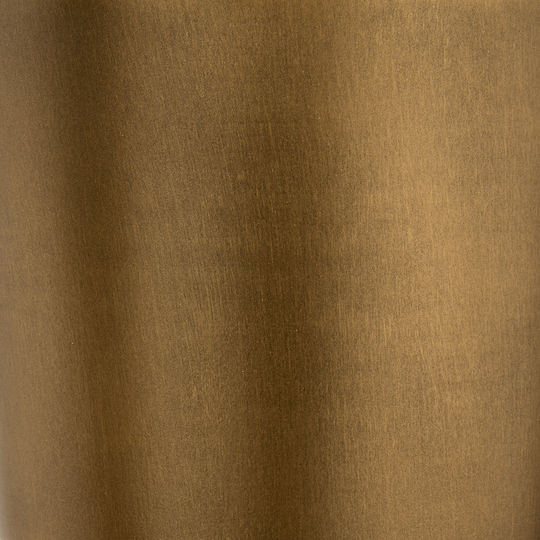 Decorative Metallic Barrel Vase Gold Φ18.5xH40cm