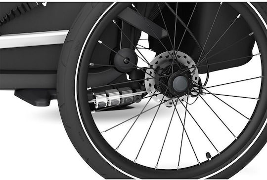 Thule Chariot Sport 2 Cărucior Reglabil Pentru Copii Negru 20.2kg