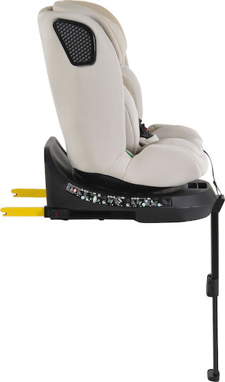Cangaroo Bravo столче за кола i-Size с Isofix Vanilla Beige