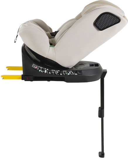 Cangaroo Bravo столче за кола i-Size с Isofix Vanilla Beige
