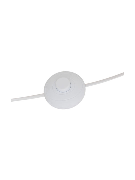 Flore Stehlampe mit Lampenbirnensockel für E27 Gold