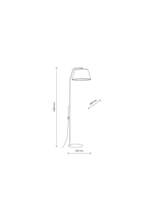 TK Lighting Lampadar De Podea Cu Bază De Bec E27