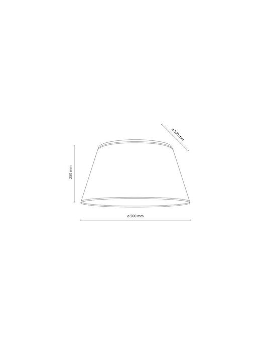 TK Lighting Πλαφονιέρα Οροφής 20εκ.