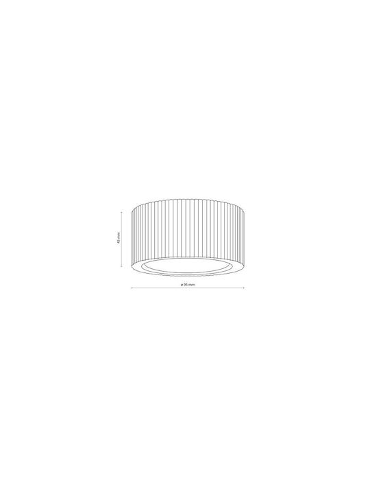 TK Lighting Deckenleuchte montieren 9,5cm