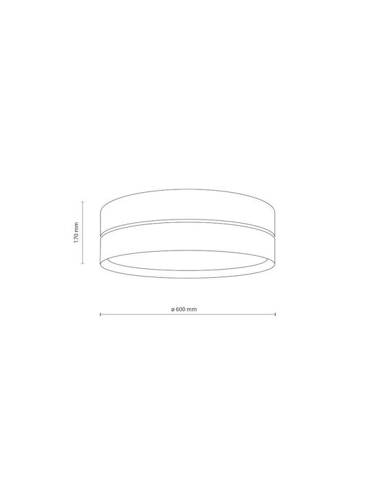TK Lighting Таванно Осветително Тяло 17см
