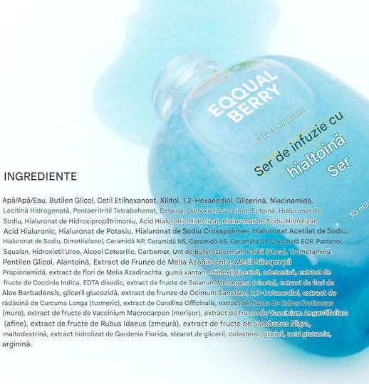Eqqualberry Hyaltoin Serum Hidratant pentru Față cu Acid Hialuronic 30ml