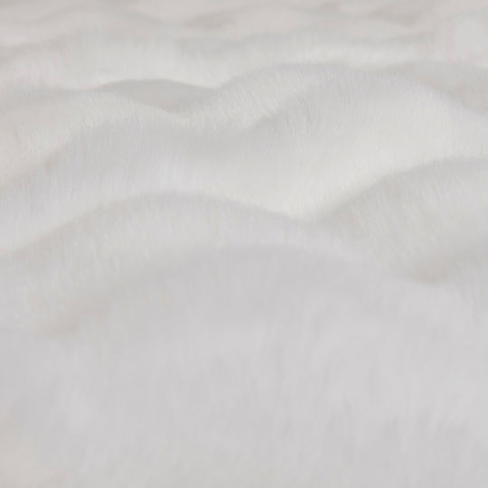 A-s Zephy Κουβέρτα Γούνινη Ημίδιπλη 180x230εκ. White