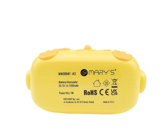 Mary's Led Lamps Mary's Παιδικό Φωτάκι Νυκτός Κοτοπουλάκι 901.00047