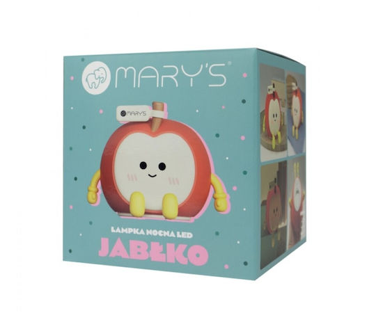 Mary's Led Lamps Mary's Παιδικό Φωτάκι Νυκτός Μήλο 901.00113