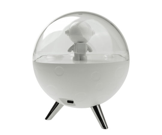 Mary's Led Lamps Mary's Kids Night Light Rgb Astronaut Moon White 901.00102