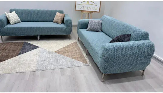 SteweHome Cuvertură Pentru Canapea 2 Locuri Jacquard SteweHome Cuvertură Pentru Canapea 2 Locuri Jacquard