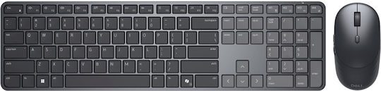 Dell Pro 7 Slim Fără Fir Bluetooth Set Tastatură și Mouse Engleză US