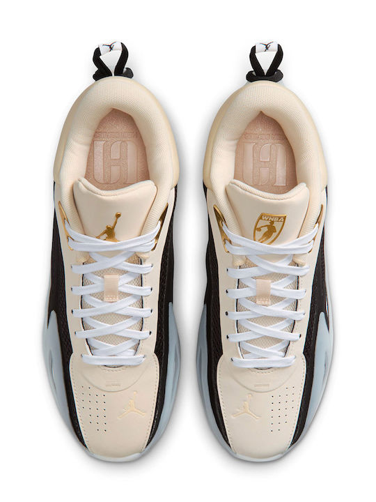 Heir Series 2 "Precious Medal" Баскетболни Обувки Pearl White / Black / Metallic Gold / White