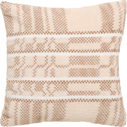 Dekorativer Kissenbezug A-s Lary Beige 40x40cm