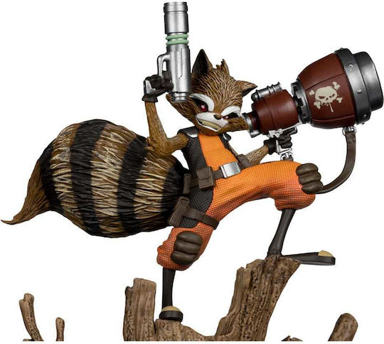 Marvel Sammlung Rocket Racoon Rocket Racoon Eine Verfolgungsgeschichte #1 Von Todd Mcfarlane 1/6 Figur Statue