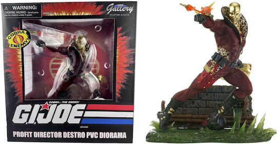 Diamond Select Toys G.I. Joe Destro Директор Печалба Фигура 25см
