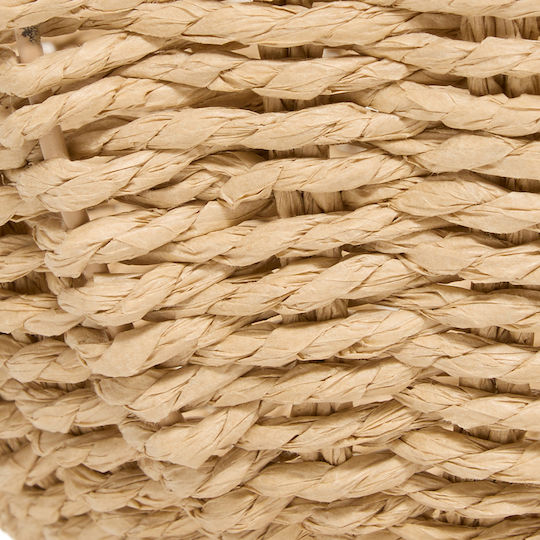 A-s Decorative Wicker Beige Bowl 23.5x23.5x14cm